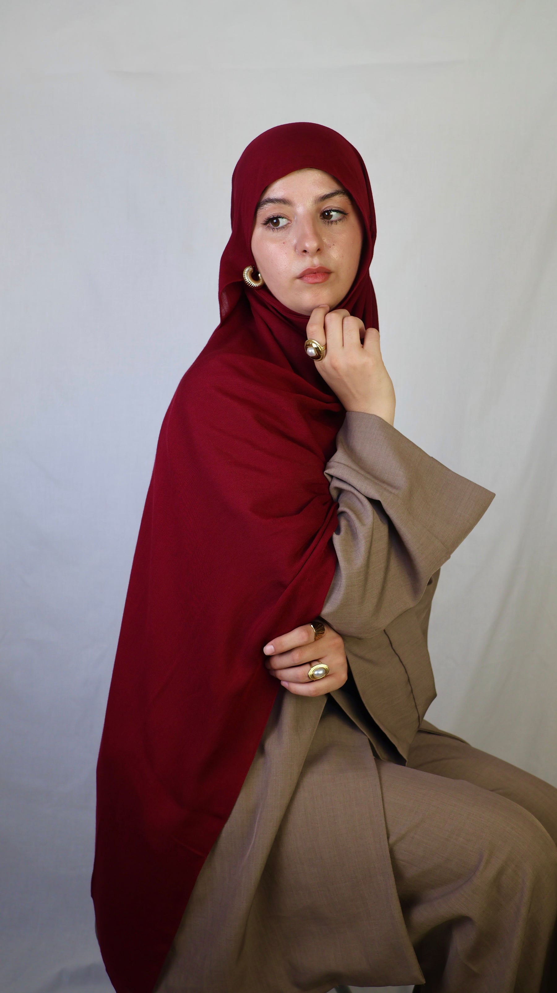 Macaron Bordeaux - Modal Premium